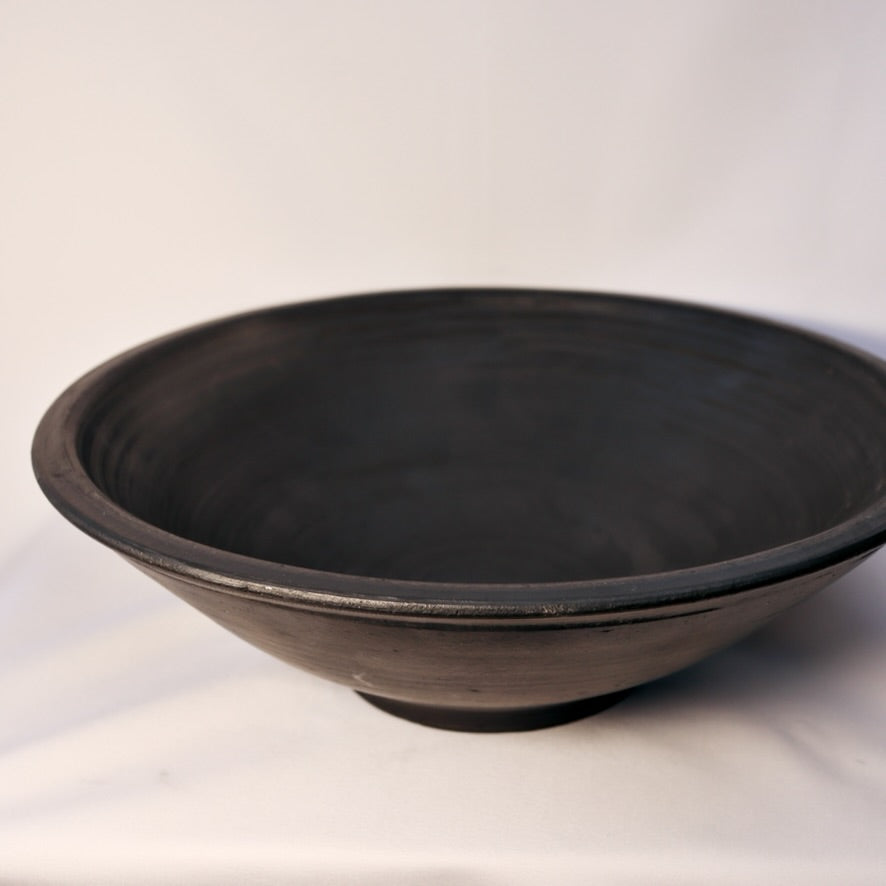 Black Ceramic Fruit Bowl - Mandy