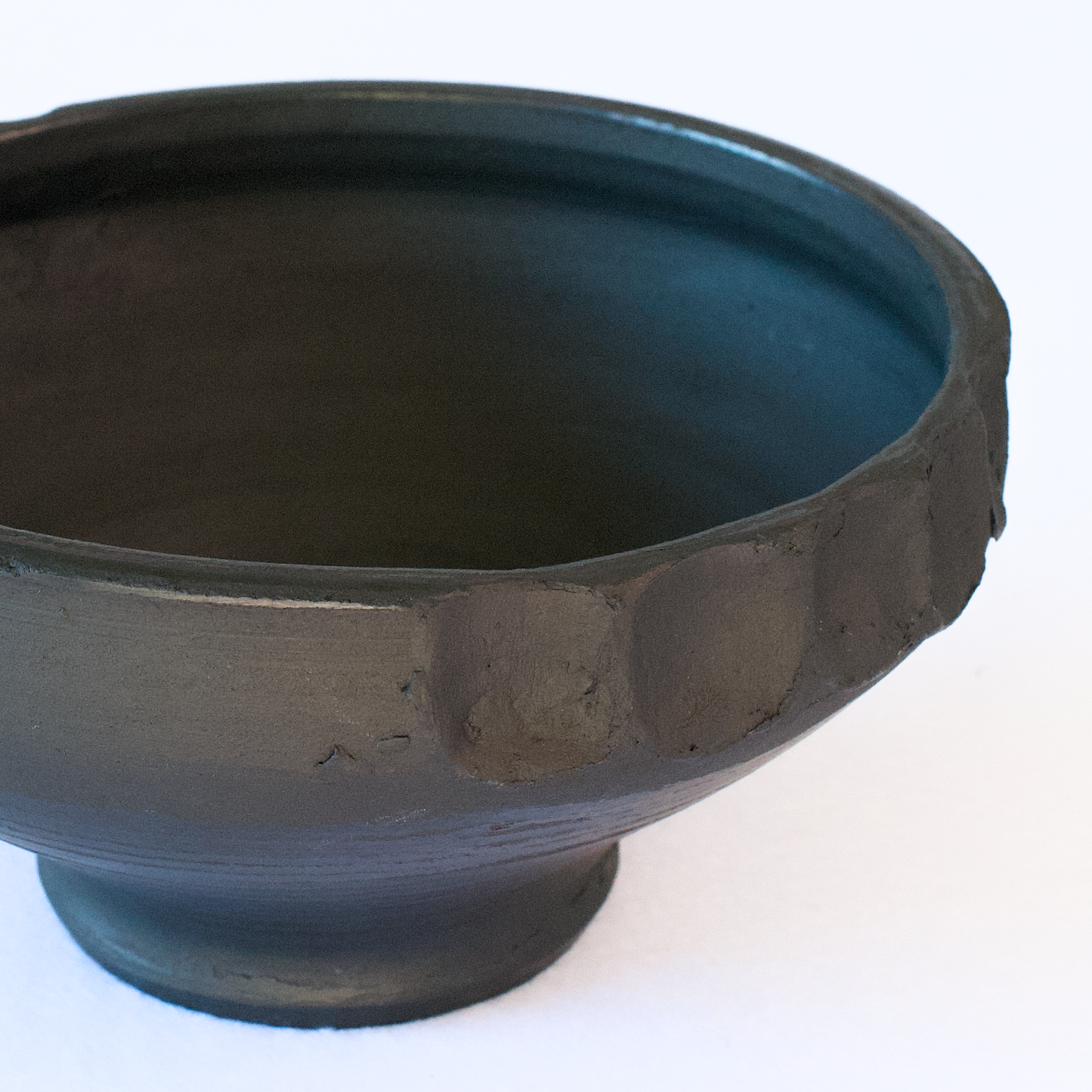 Black Ceramic Bowl - Lola