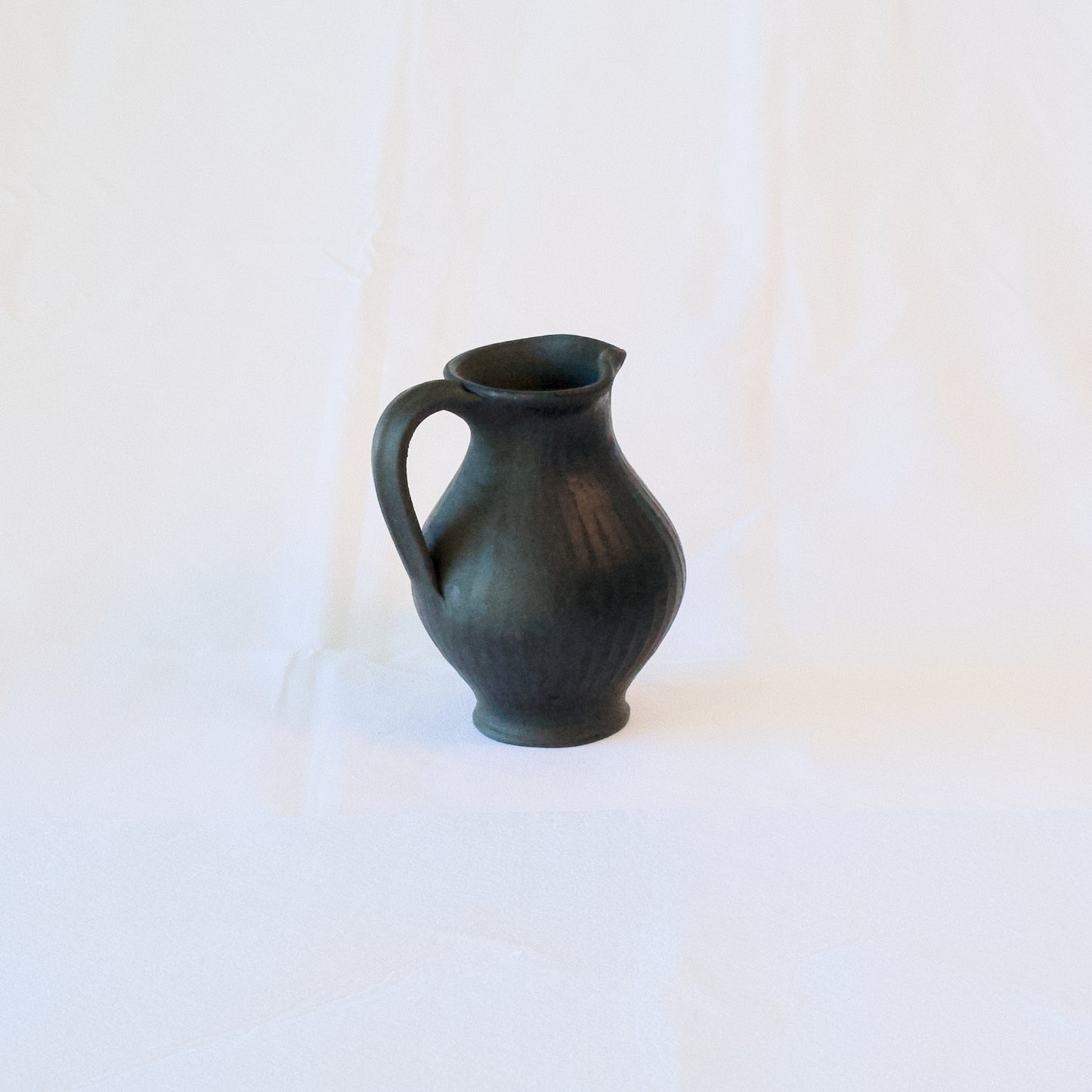 Black Ceramic Mini Wine Jug - Siobhan