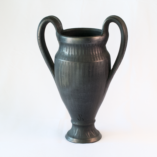 Black Ceramic Slender Chalice - Eden