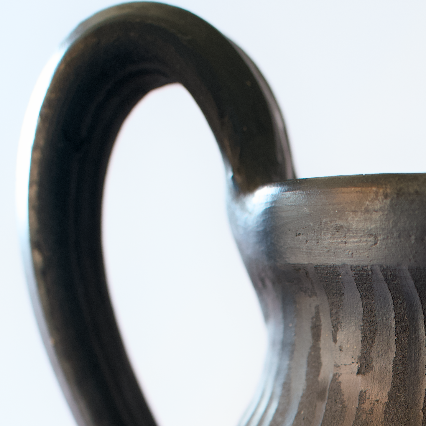 Black Ceramic Slender Chalice - Eden