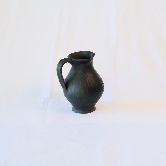 Black Ceramic Small Jug - Becca