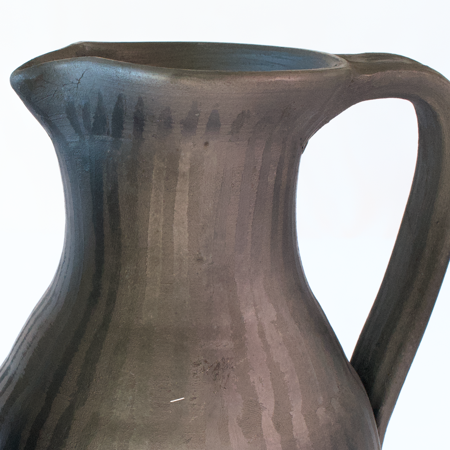 Black Ceramic Pitcher Set - Em