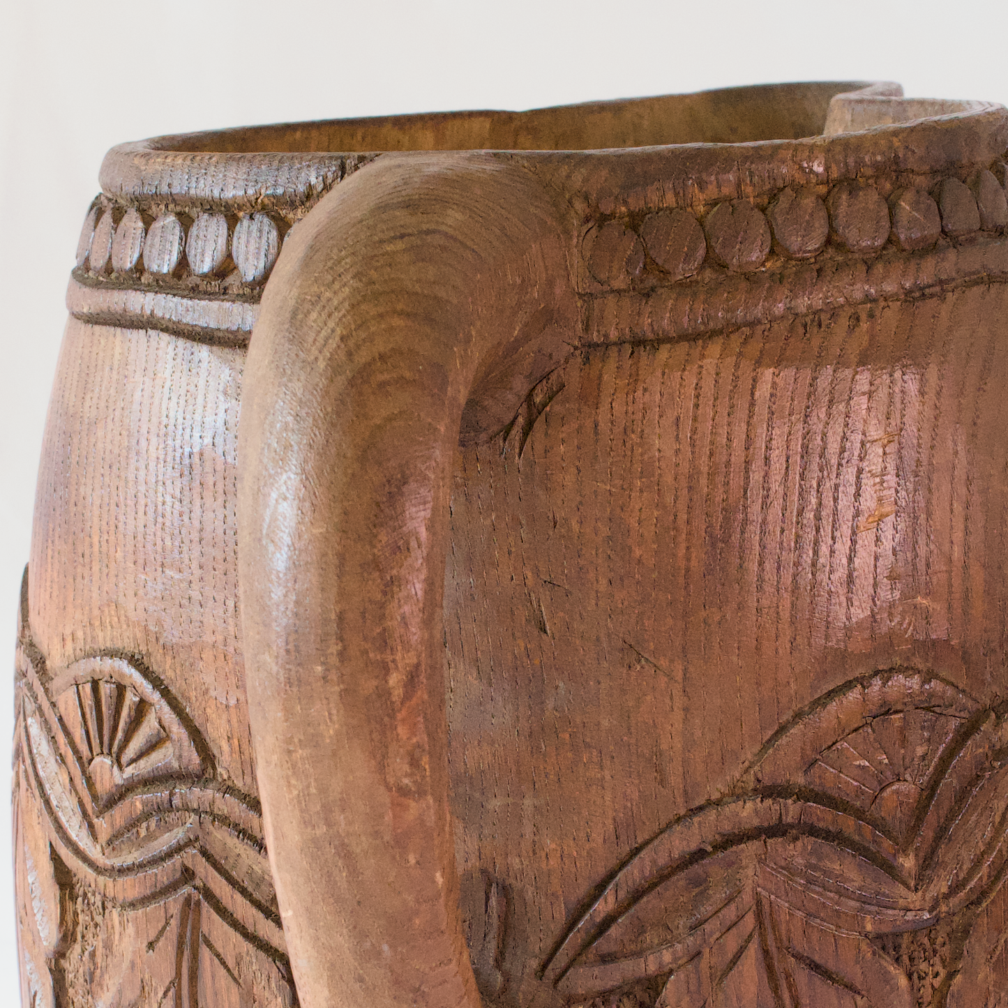 Taramundi Hand Carved Wooden Jug