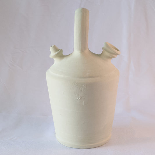 White Ceramic Small Cork Jug